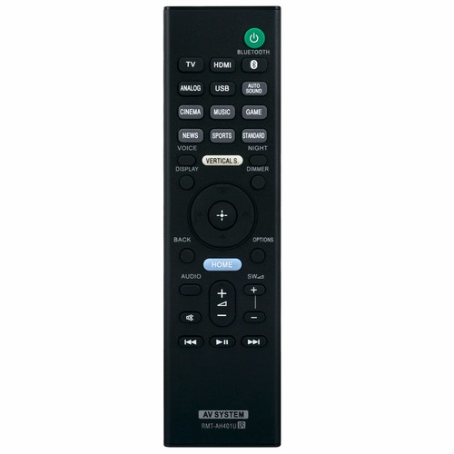 Rmt ah401u replace remote - rmt-ah401u,